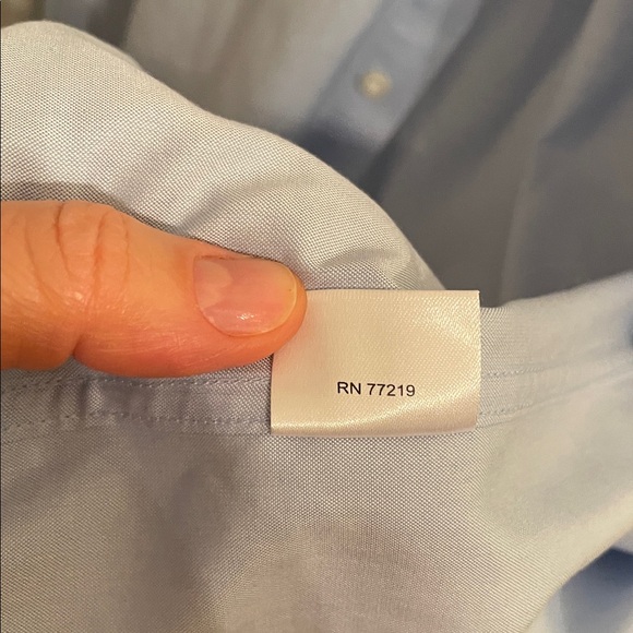 Joseph Abboud Sky Blue Dress Shirt - Picture 8 of 9